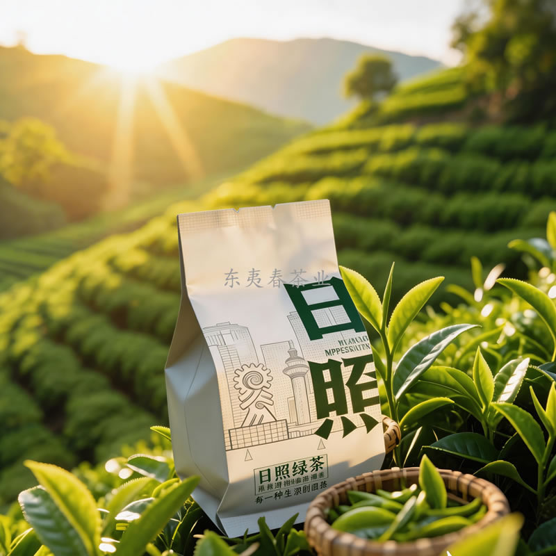 2026山东特产炒青日照绿茶袋装春季新茶板栗香