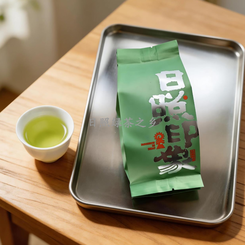 2026山东特产炒青日照绿茶袋装春季新茶板栗香